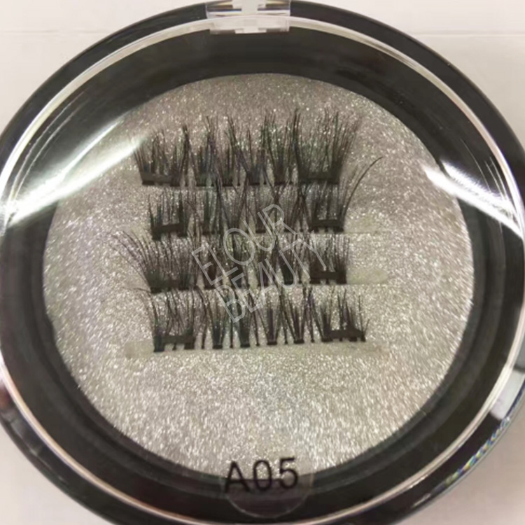Natural long magnetic eyelashes false China manufacture EA52